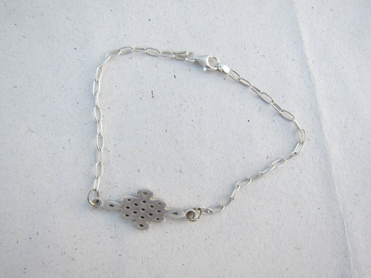 Made to Order Sterling Silver Knot Bracelet